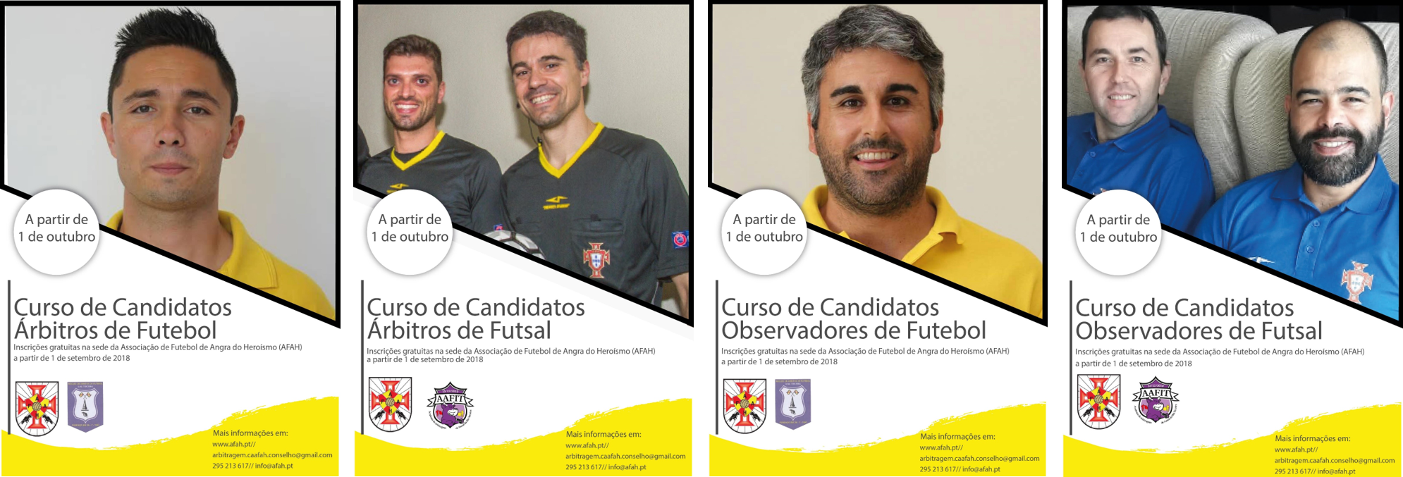 AFAH PROMOVE CURSOS DE ÁRBITRO E OBSERVADOR DE FUTEBOL E FUTSAL